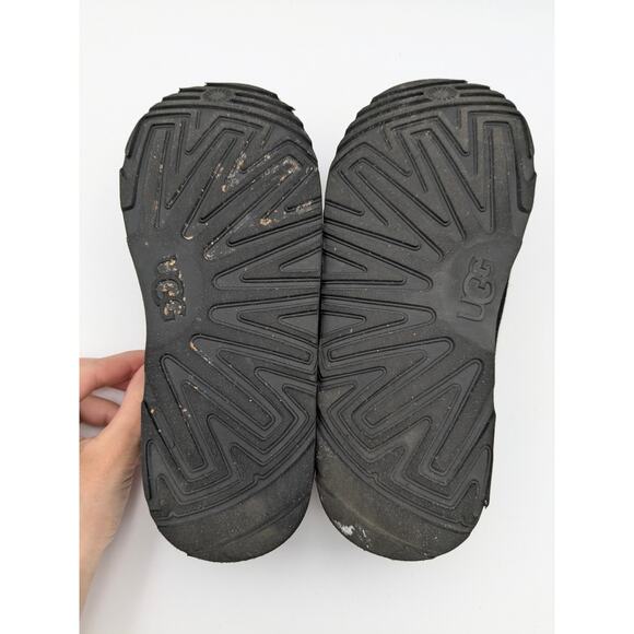 UGG Tasman II Black Sheepskin Suede Women's Slippers Round Toe Size US5 EU37 - Picture 8 of 14